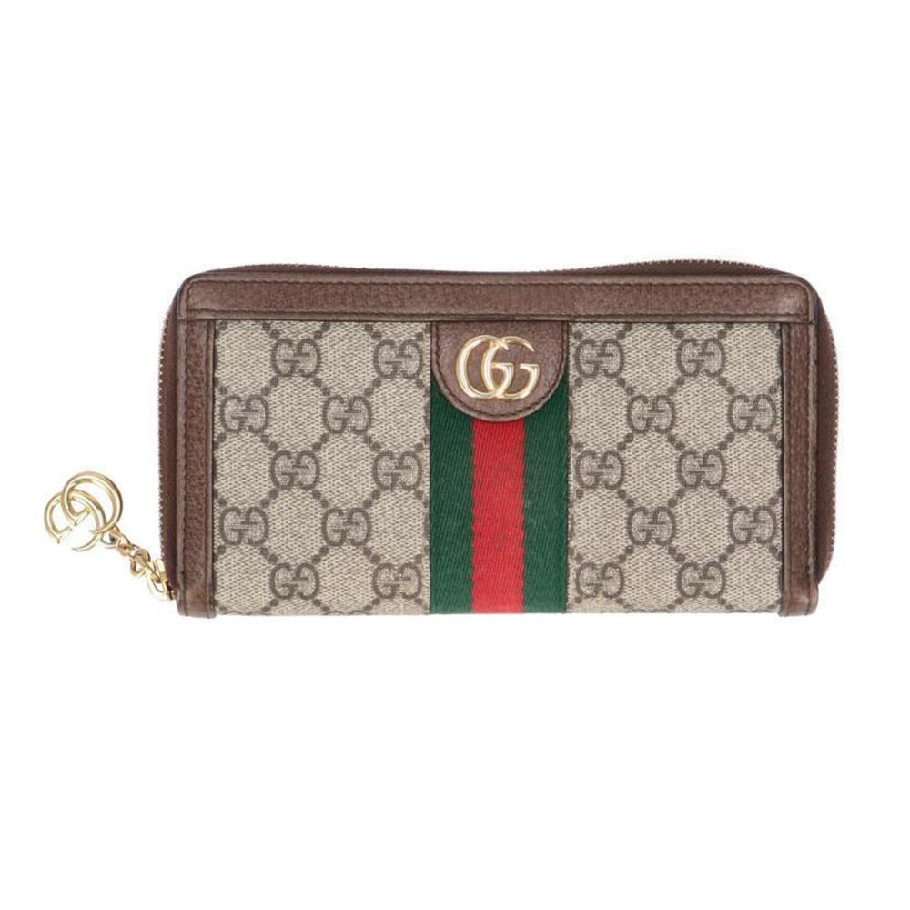 GUCCI GG Supreme Round Zipper Bag